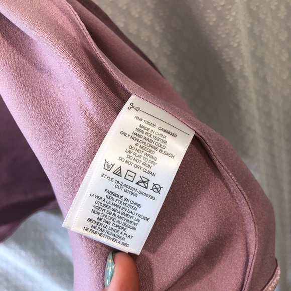 NWT JOIE • Purple alberic a line satin skirt 8 - Picture 3 of 6